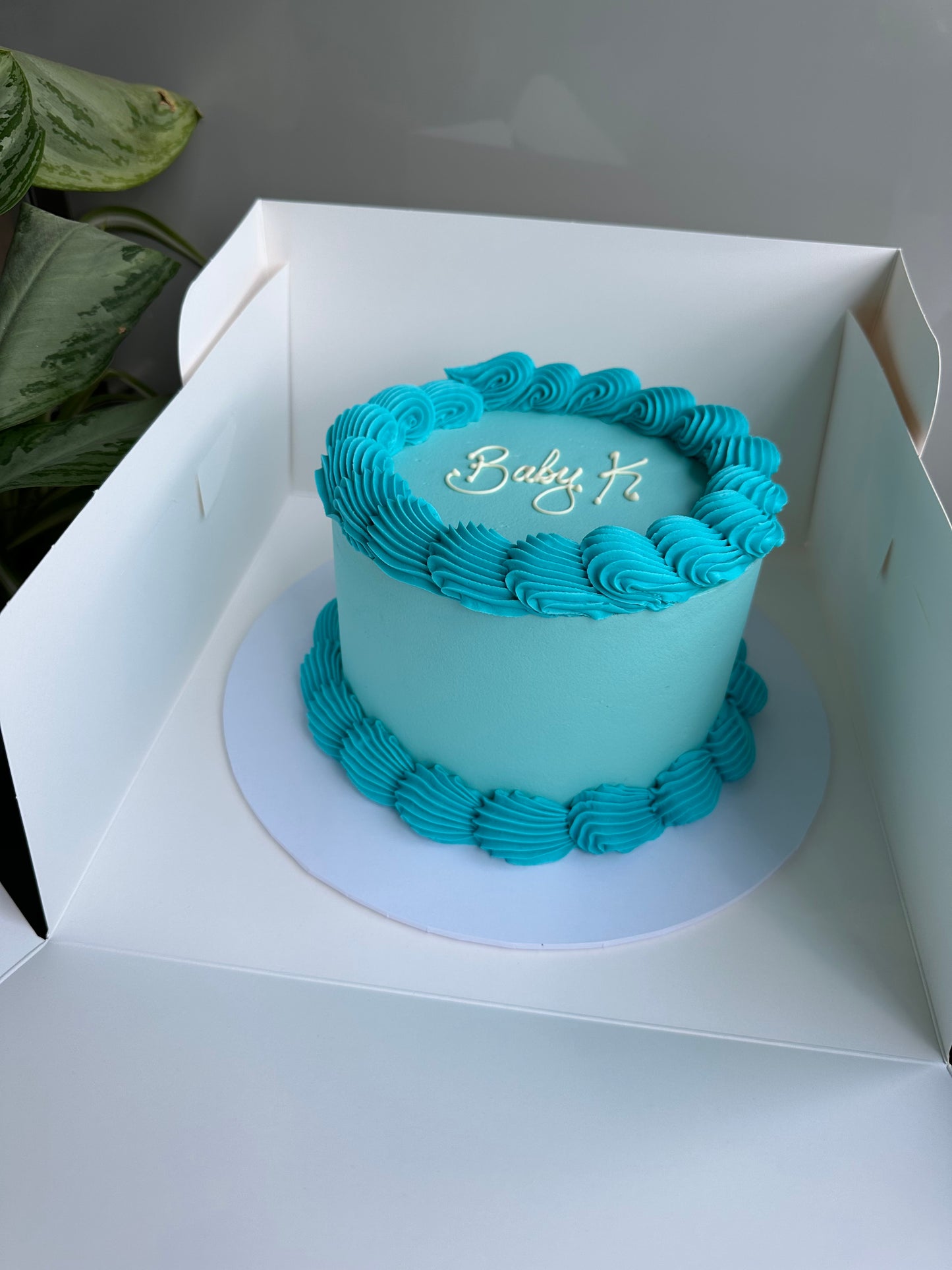 6inch Retro Round & Heart Cakes - Deluxe Flavours