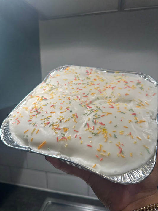 Christmas Sprinkle Cake Tray