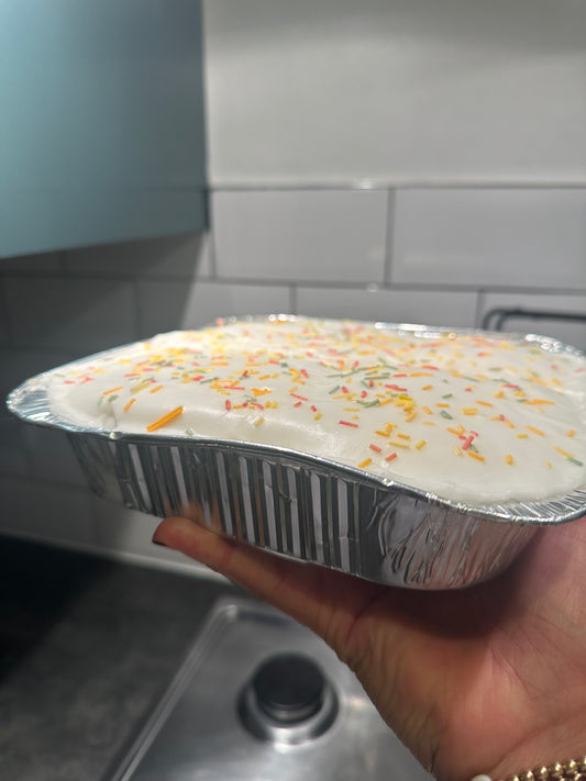 Christmas Sprinkle Cake Tray