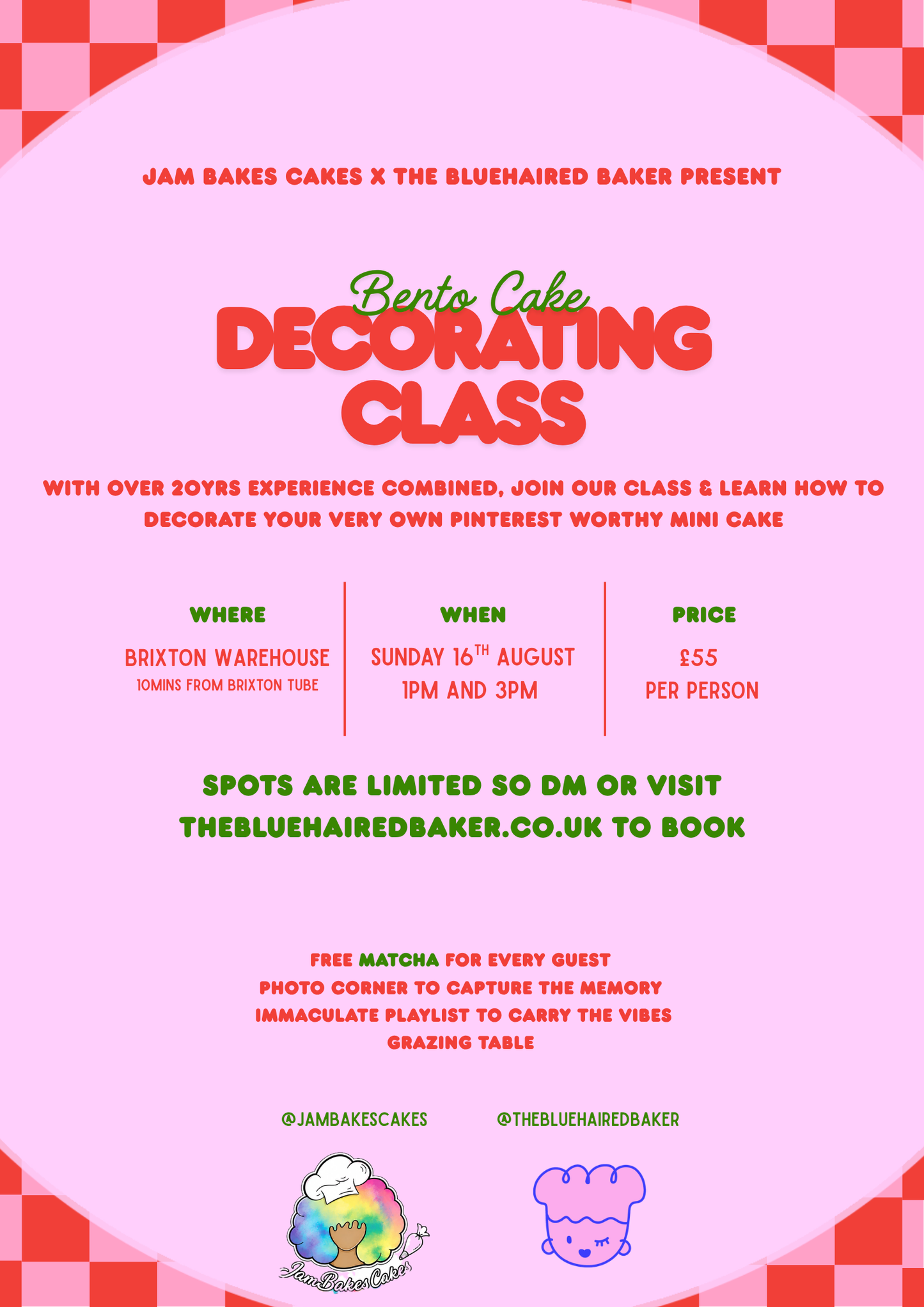 Cake Decorating Class - 3pm, Sunday 16th August