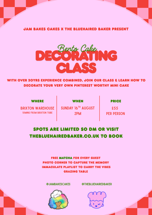 Cake Decorating Class - 2pm, Sunday 16th August